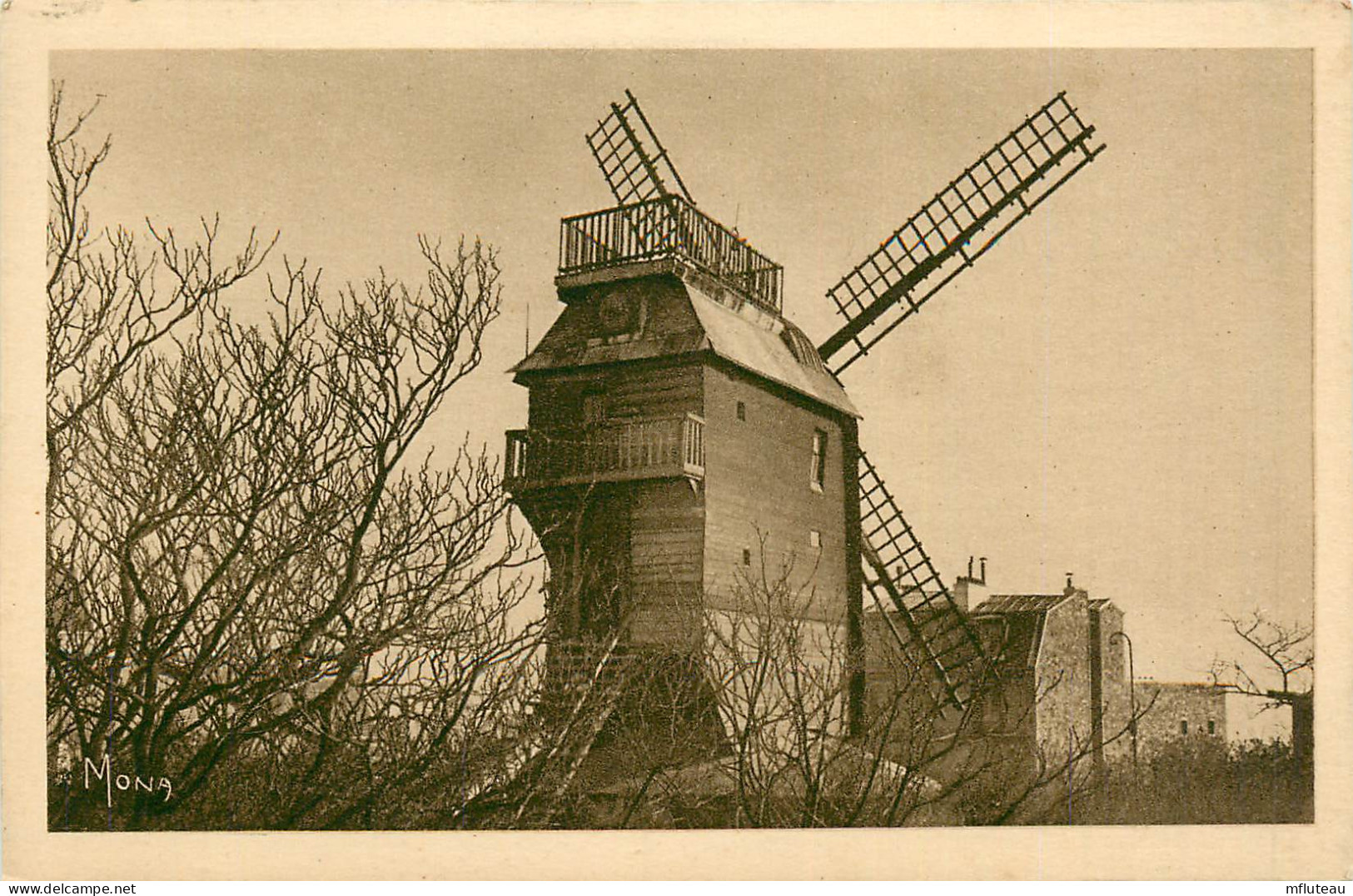 75* PARIS (18)   Montmartre -  Moulin De La Galette         RL27,0896 - Distretto: 16