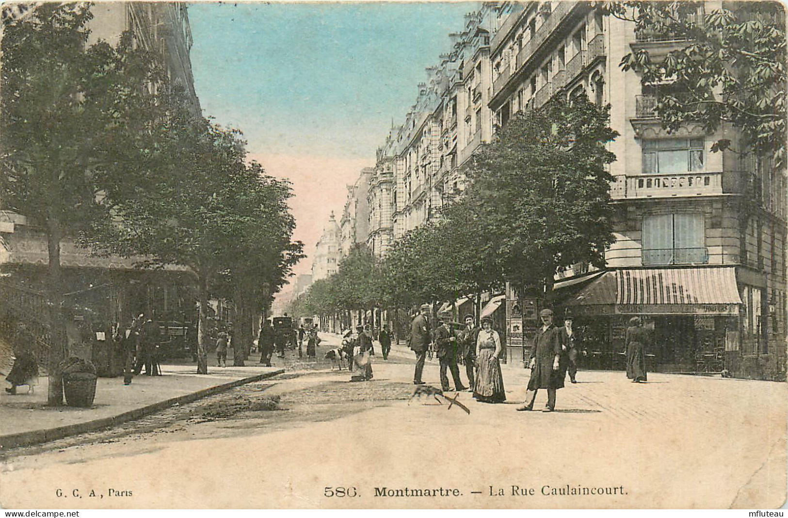 75* PARIS (18)   Montmartre -   Rue Caulaincourt      RL27,0821 - Distrito: 16