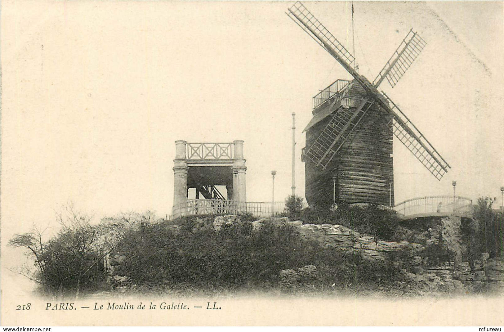 75* PARIS (18)   Montmartre -  Le Moulin De La Galette      RL27,0793 - District 16