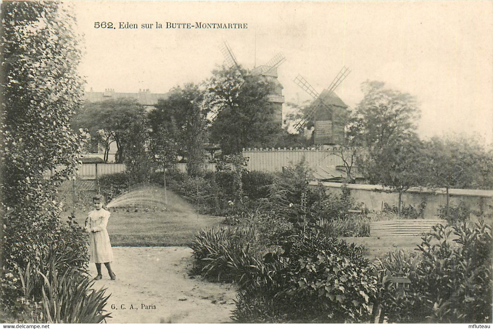 75* PARIS (18)   Montmartre  Eden Sur La Butte      RL27,0786 - District 16