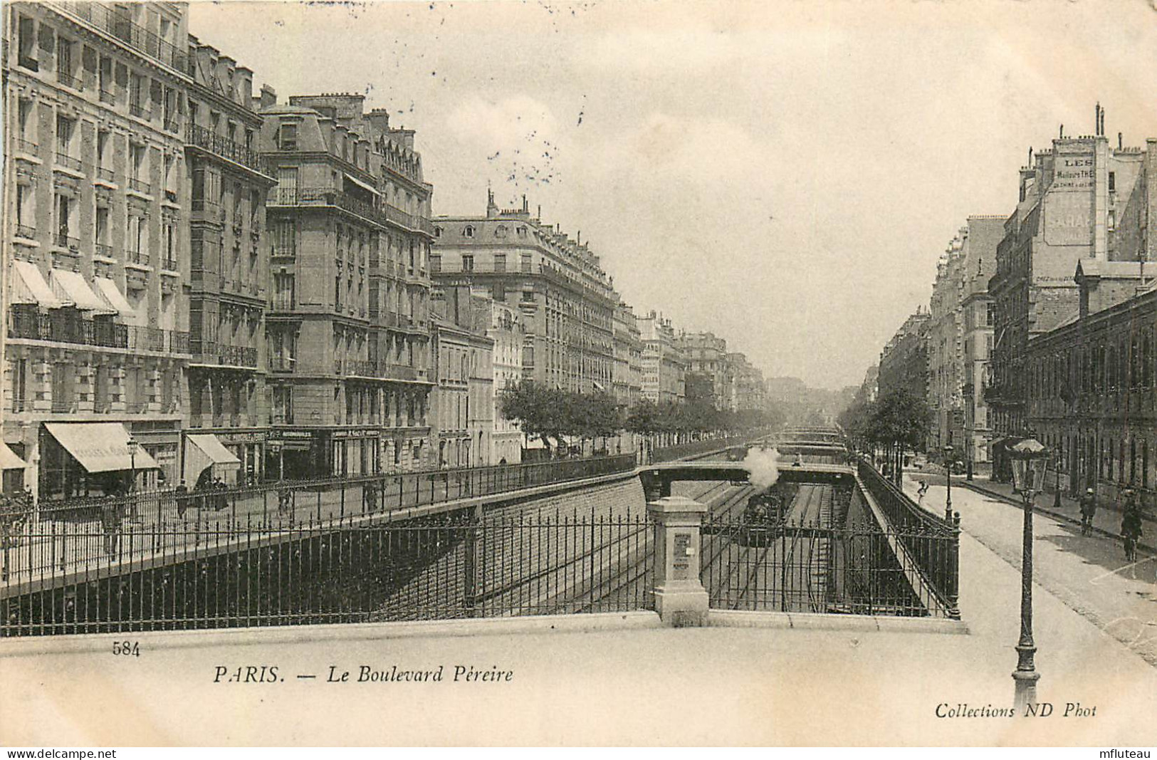 75* PARIS (17)   Le Bd Pereire         RL27,0751 - Arrondissement: 15