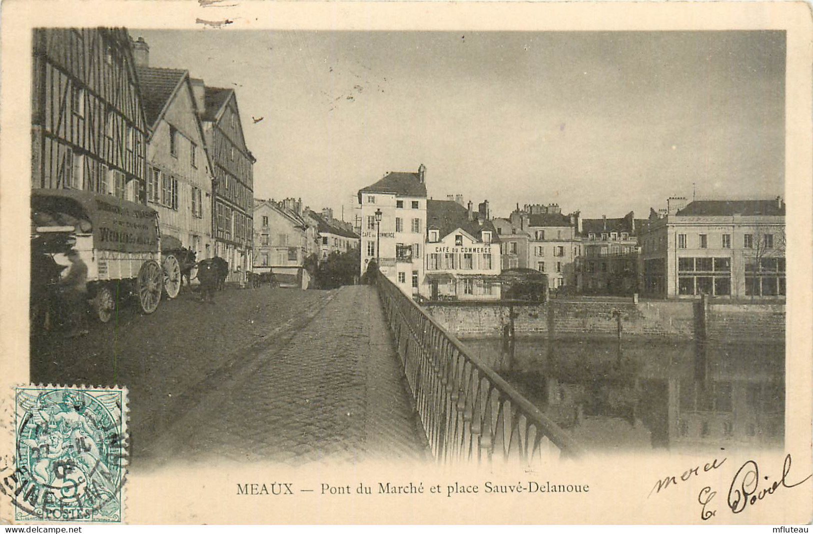77* MEAUX     Pont Du Marche    RL27,1805 - Meaux