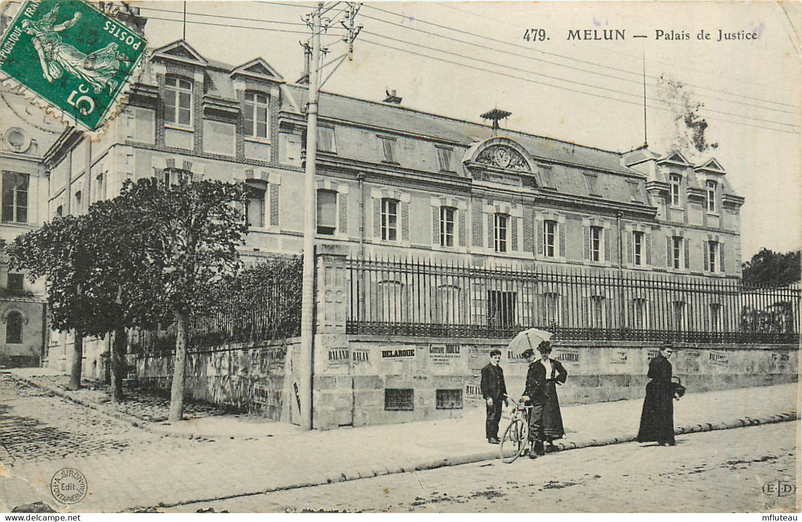 77* MELUN   Palais De Justice    RL27,1800 - Melun