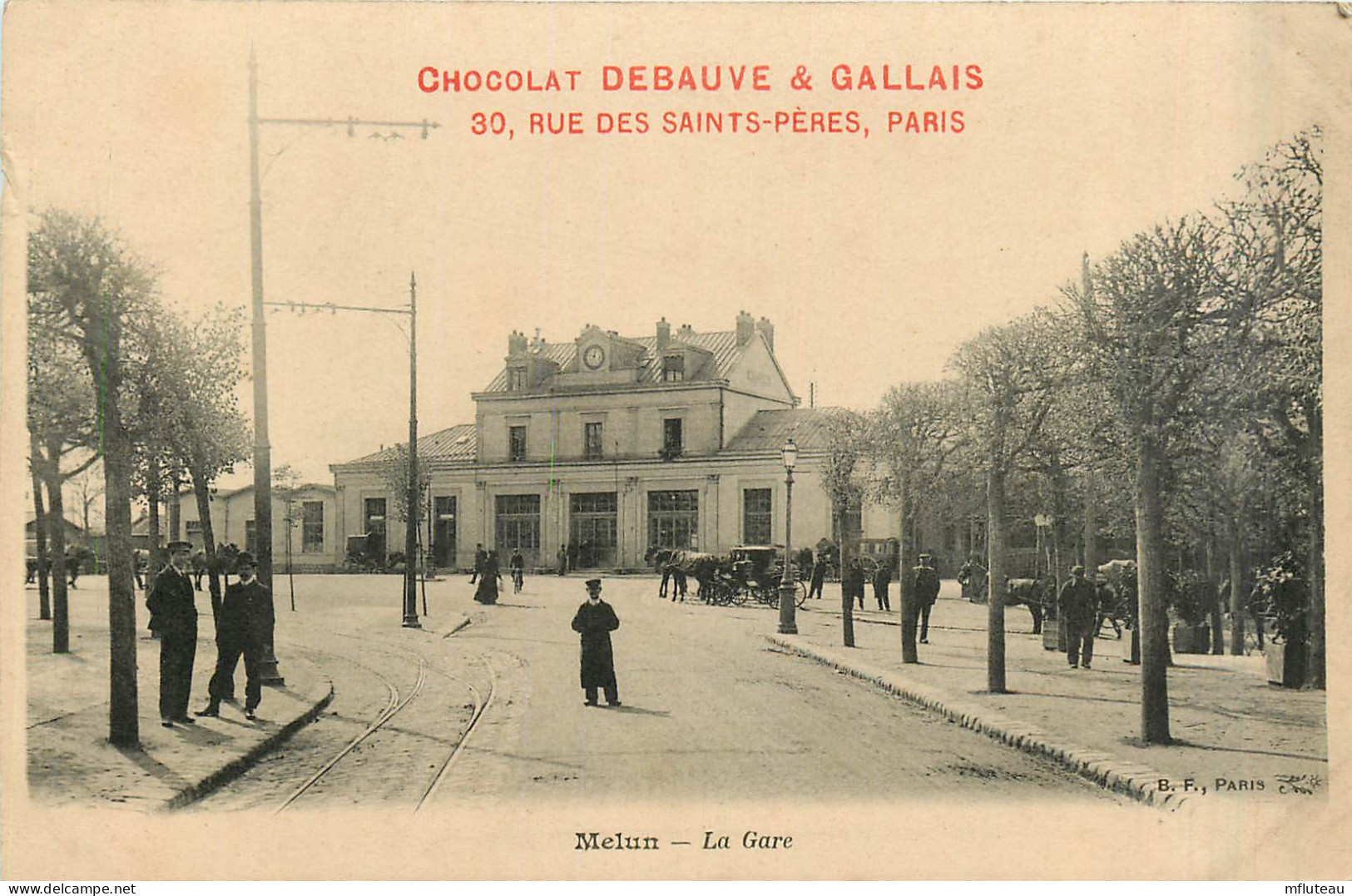 77* MELUN    La Gare    RL27,1795 - Melun