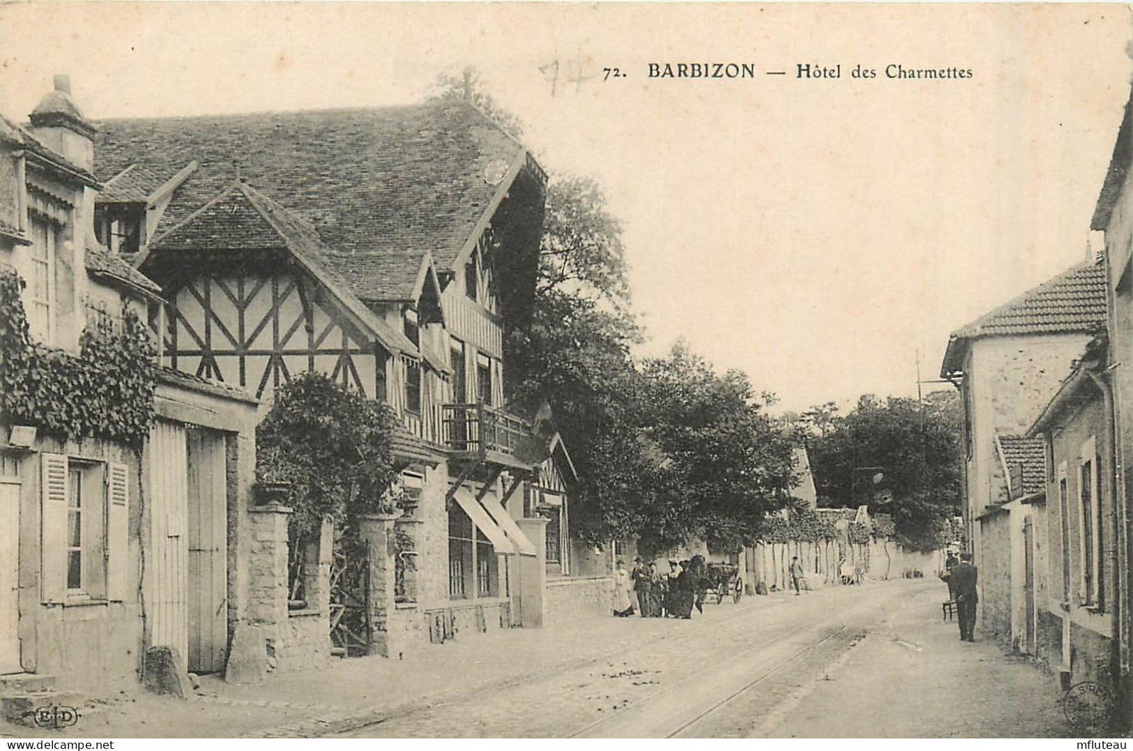 77* BARBIZON  Hotel Des Charmettes       RL27,1738 - Barbizon