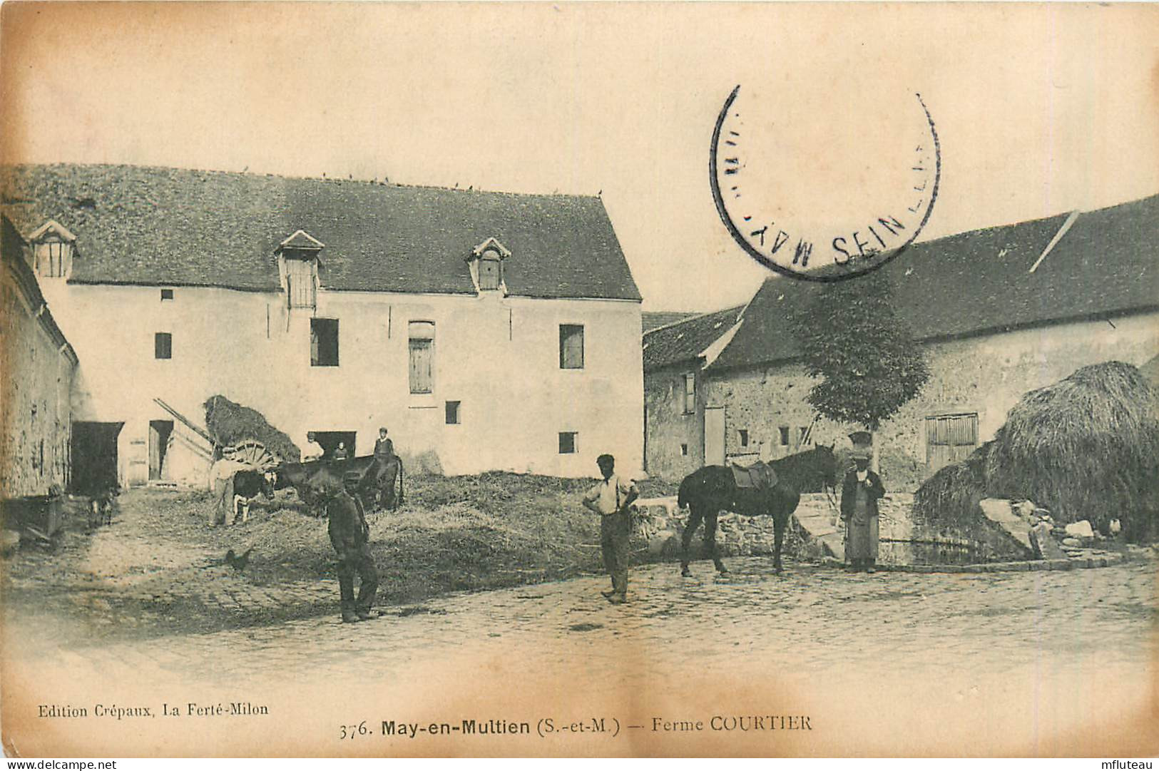 77* MAY EN MULTIEN  Ferme Courtier        RL27,1688 - Bauernhöfe