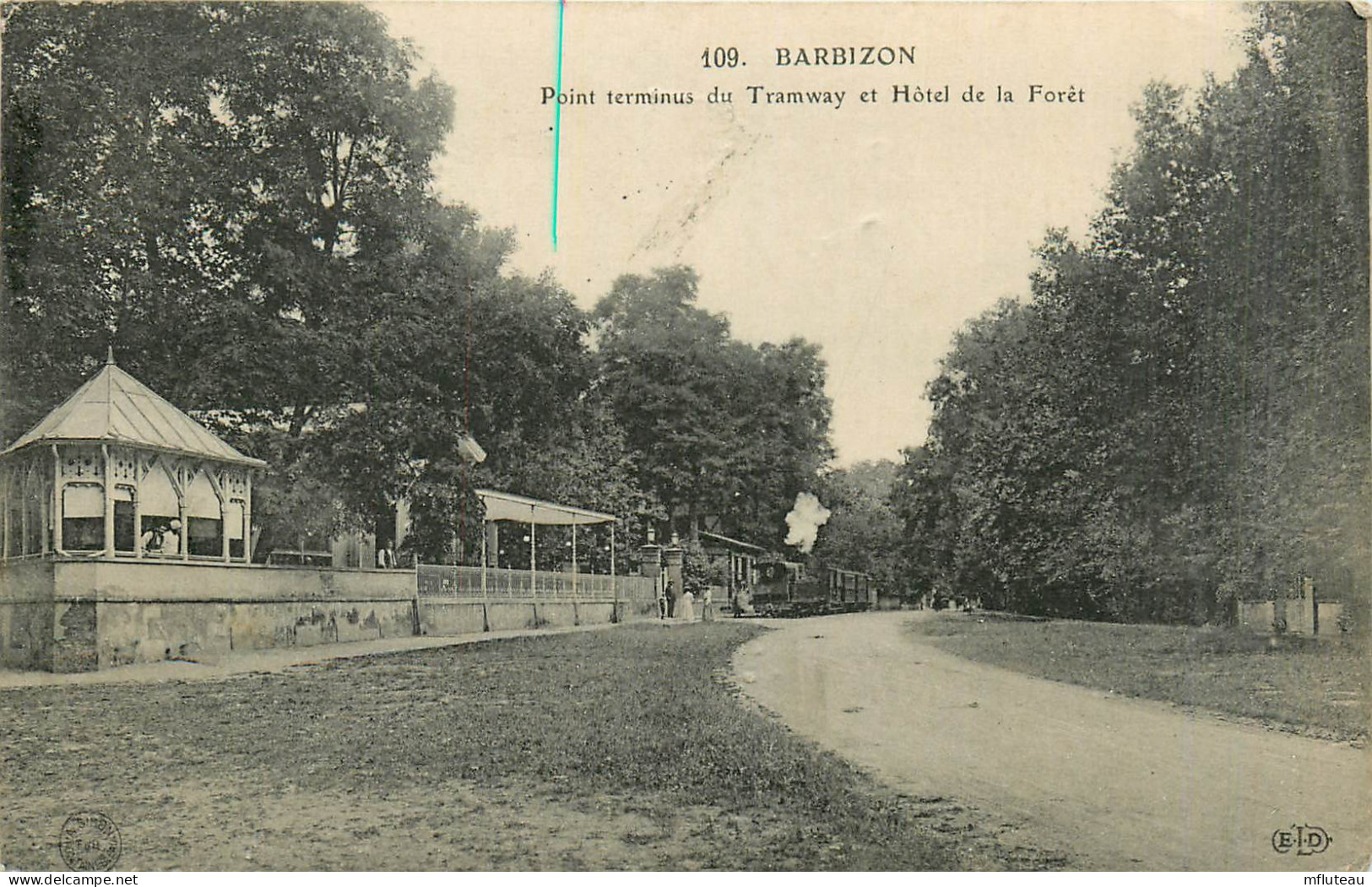 77* BARBIZON  Terminus Du Tramway  Hotel De La Foret        RL27,1580 - Barbizon