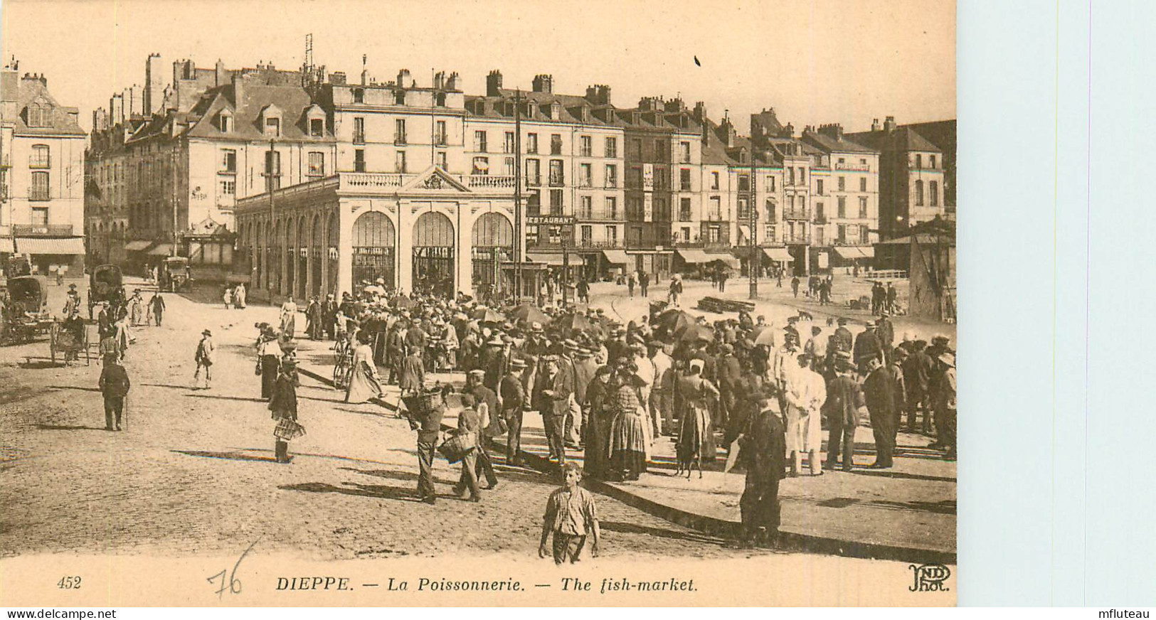 76* DIEPPE  La Poissonnerie     RL27,1553 - Dieppe