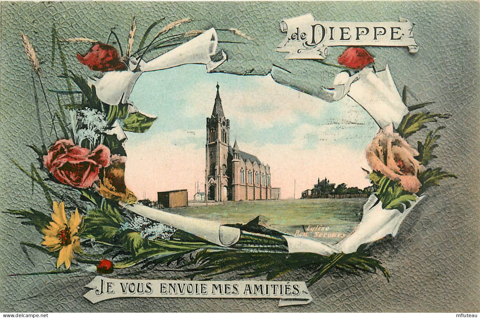 76* DIEPPE     « je Vous Envoie Mes Amities » RL27,1531 - Dieppe