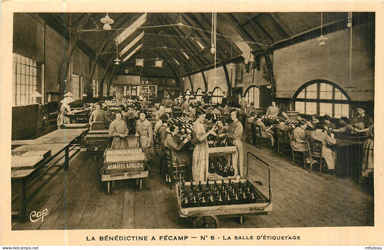 76* FECAMP   Benedictine      Salle D Etiquetage   RL27,1495 - Fécamp