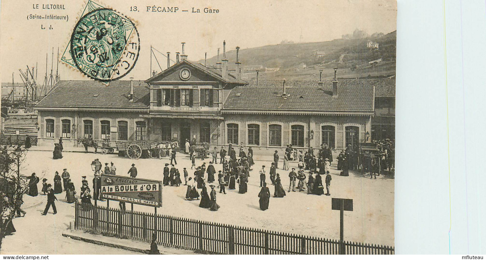 76* FECAMP     La Gare        RL27,1483 - Fécamp