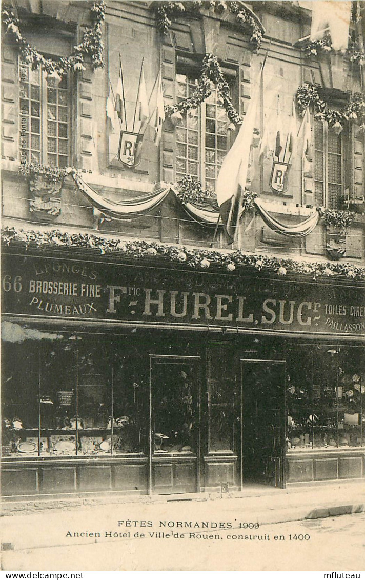 76*  ROUEN   Fetes Normandes  1909 Ancien Hotel De Ville       RL27,1456 - Rouen