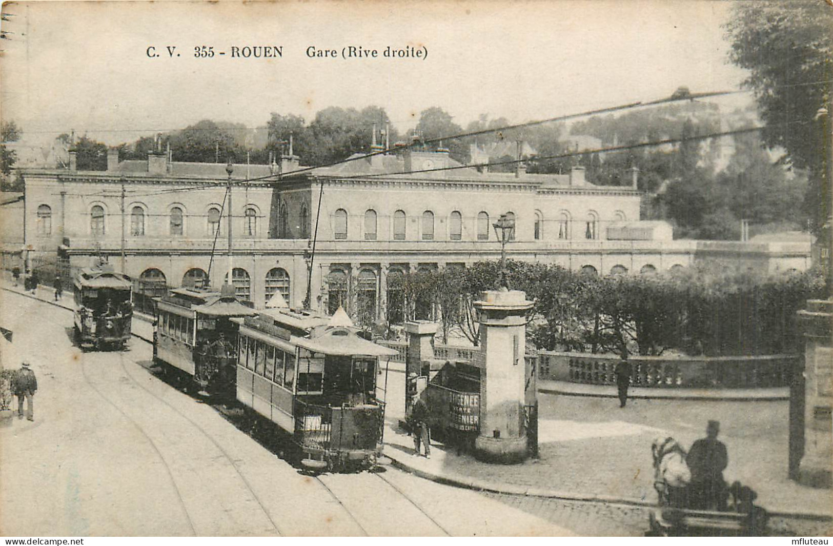 76*  ROUEN    Gare  (rive Droite)      RL27,1445 - Rouen