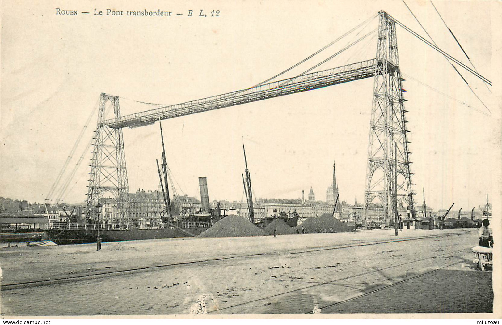 76*  ROUEN   Pont Transbordeur         RL27,1439 - Rouen