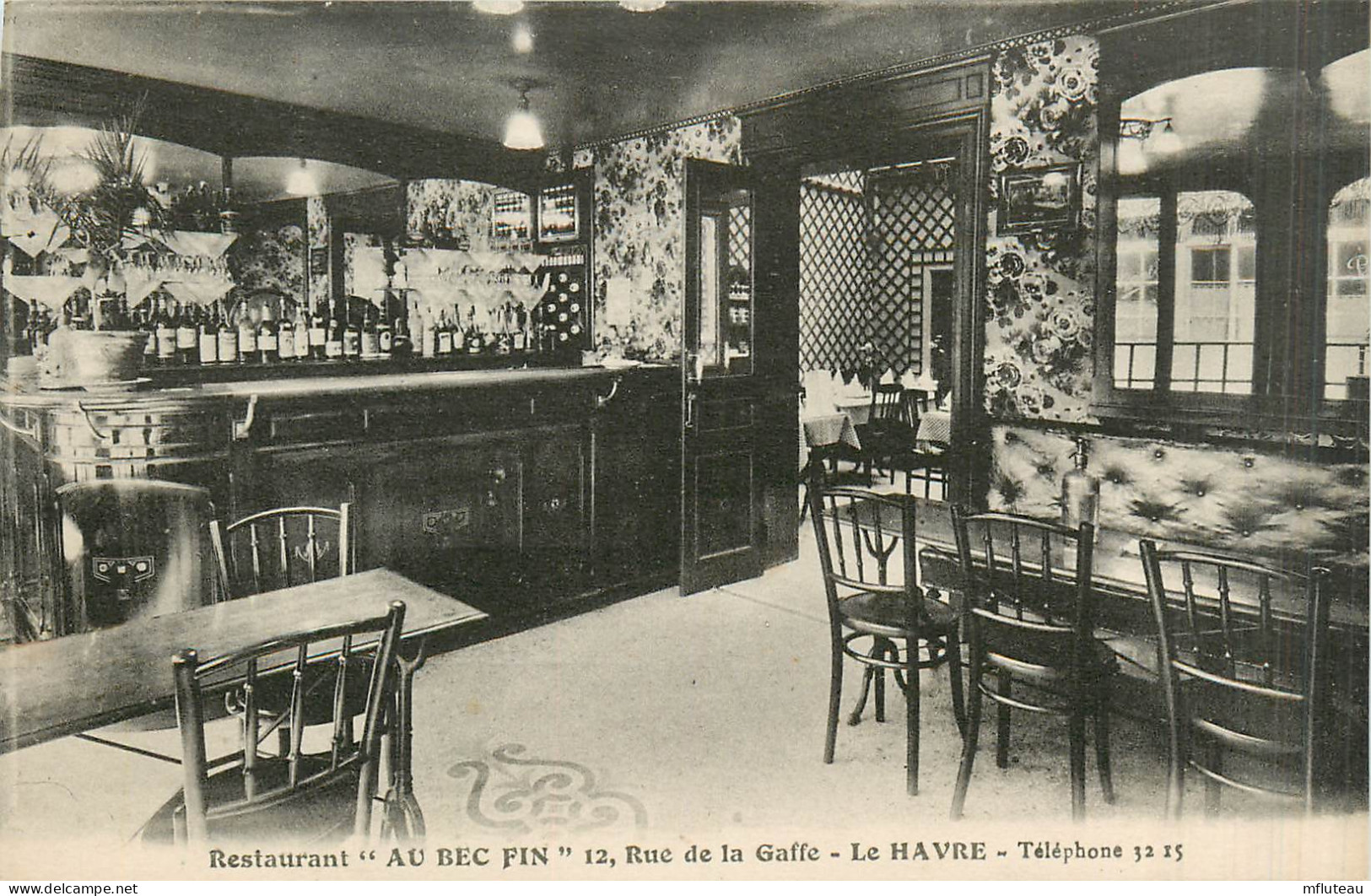 76* LE HAVRE  Restaurant « au Bec Fin »           RL27,1365 - Unclassified
