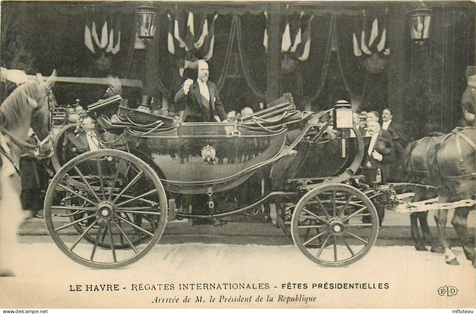 76* LE HAVRE  Regates Intyernationales  Arrivee President De La Republique           RL27,1364 - Unclassified
