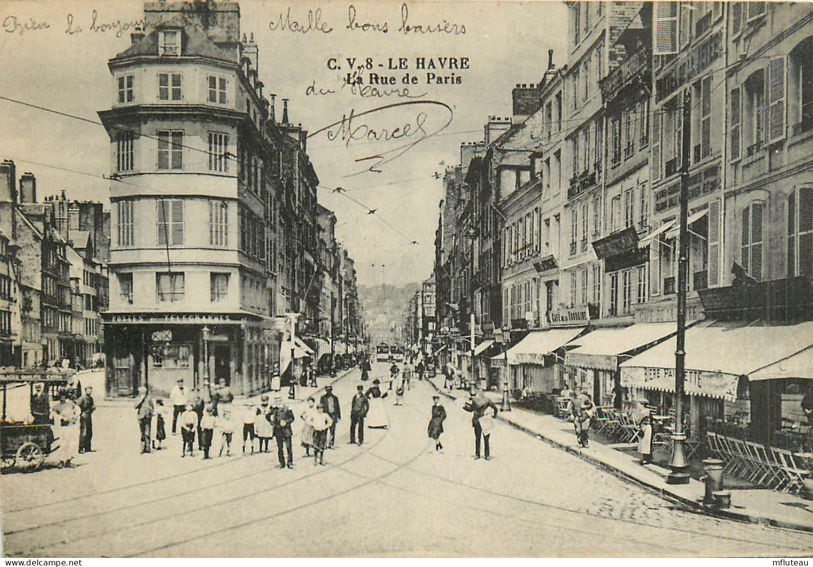 76* LE HAVRE       La Rue De Paris      RL27,1322 - Unclassified