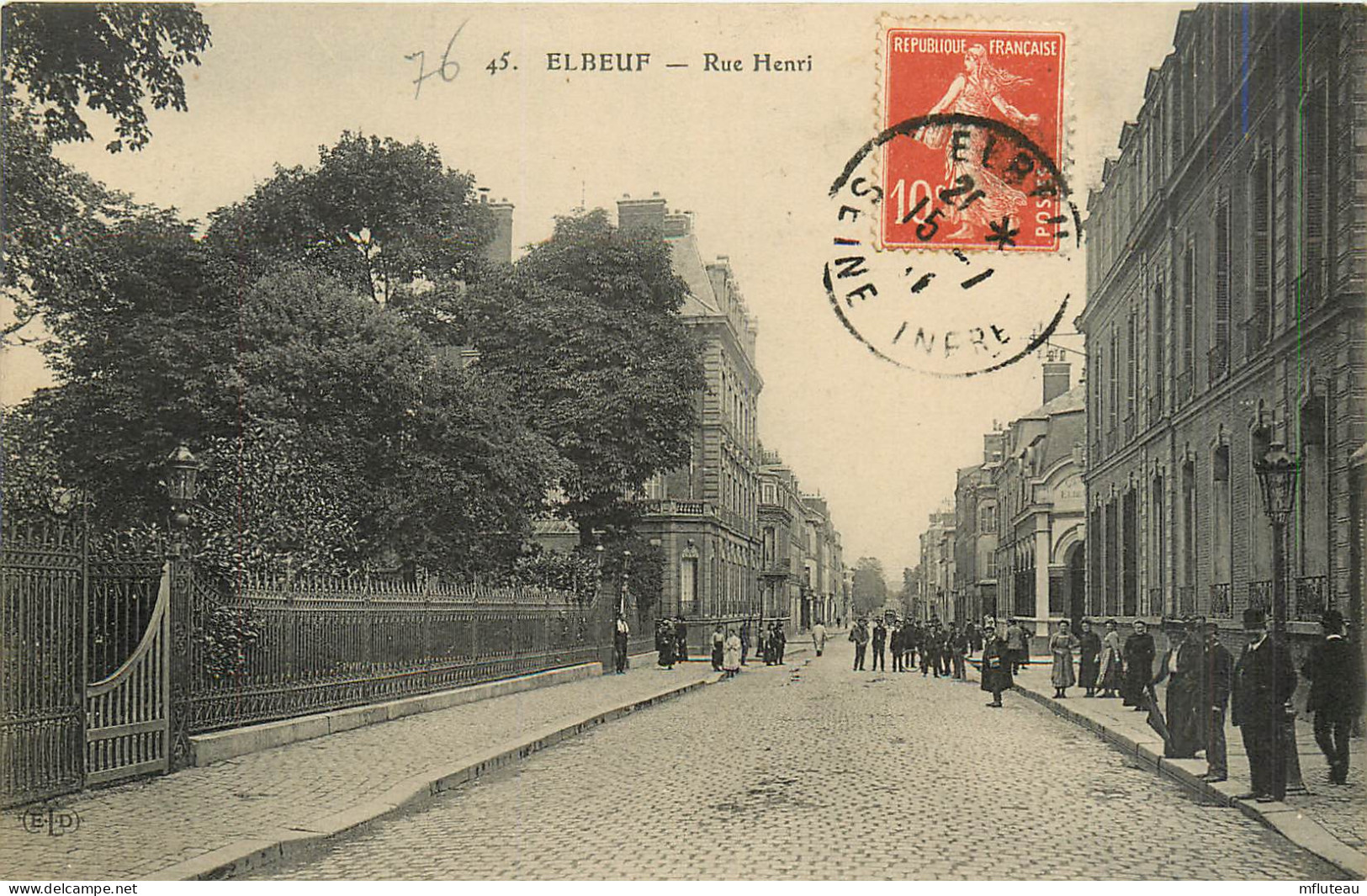 76* ELBEUF  Rue Henri           RL27,1307 - Elbeuf