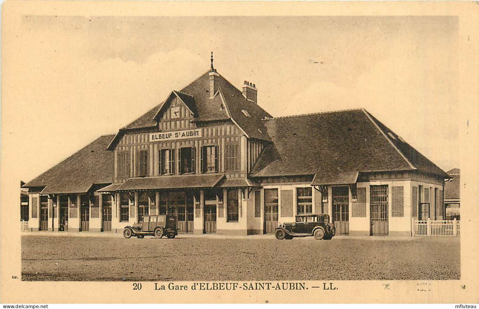 76* ELBEUF   Gare Elbeuf  St Aubin           RL27,1300 - Elbeuf