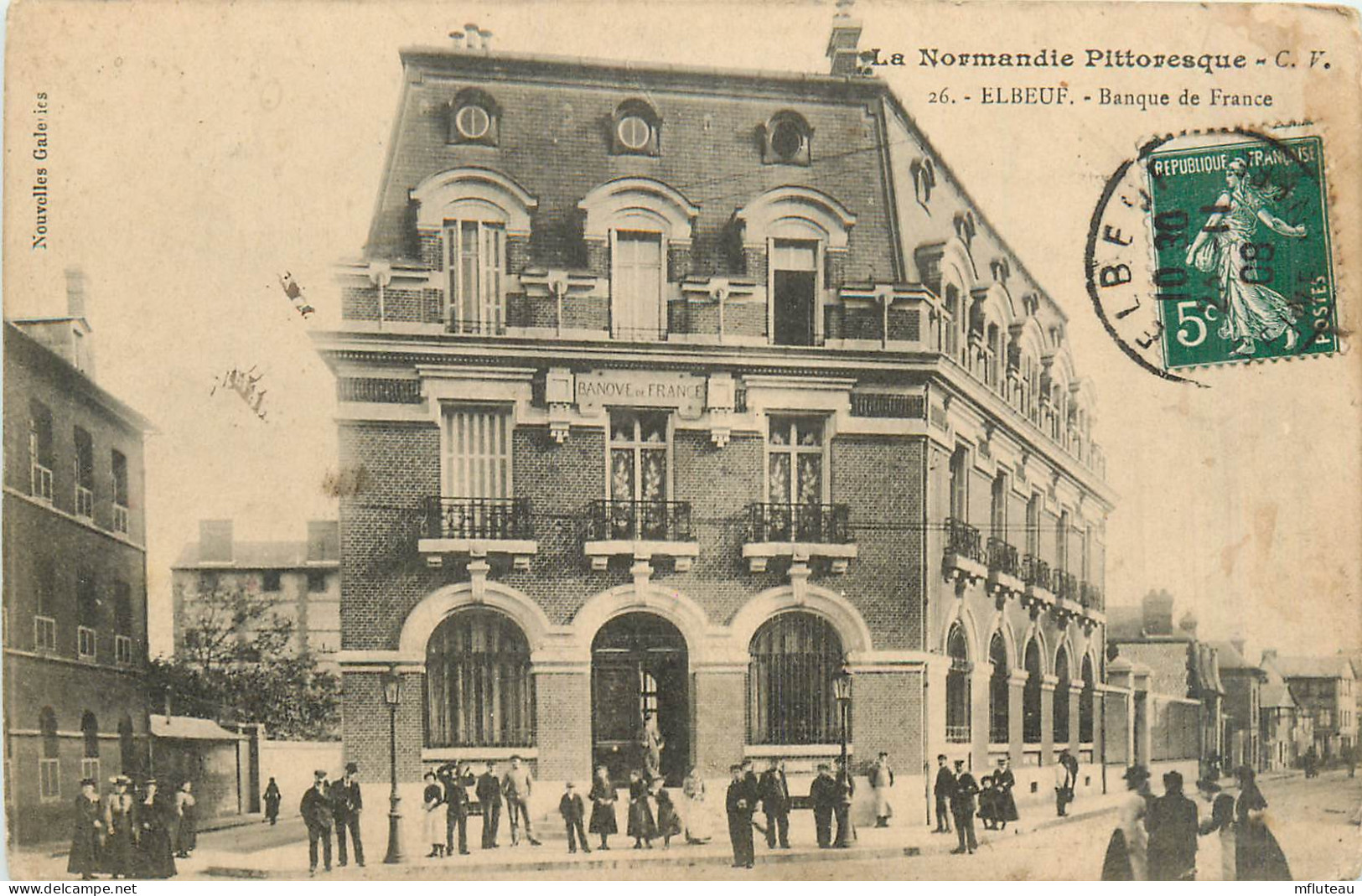 76* ELBEUF    Banque De France          RL27,1293 - Elbeuf