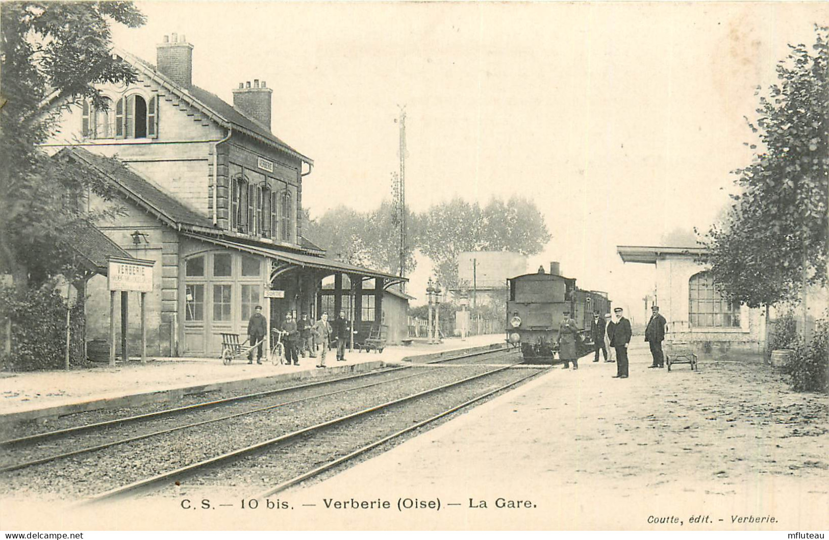 60* VERBERIE   La Gare            RL27,2056 - Verberie