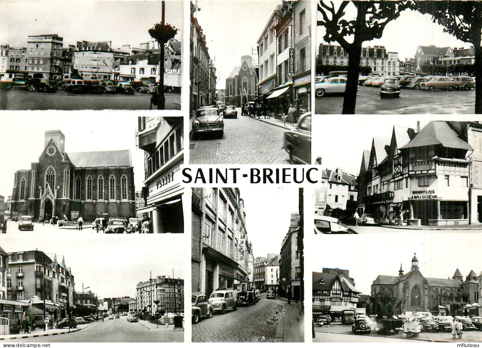 22* ST BRIEUC Multi-vues (CPSM 10,5x14,5cm)          RL27,2060 - Saint-Brieuc