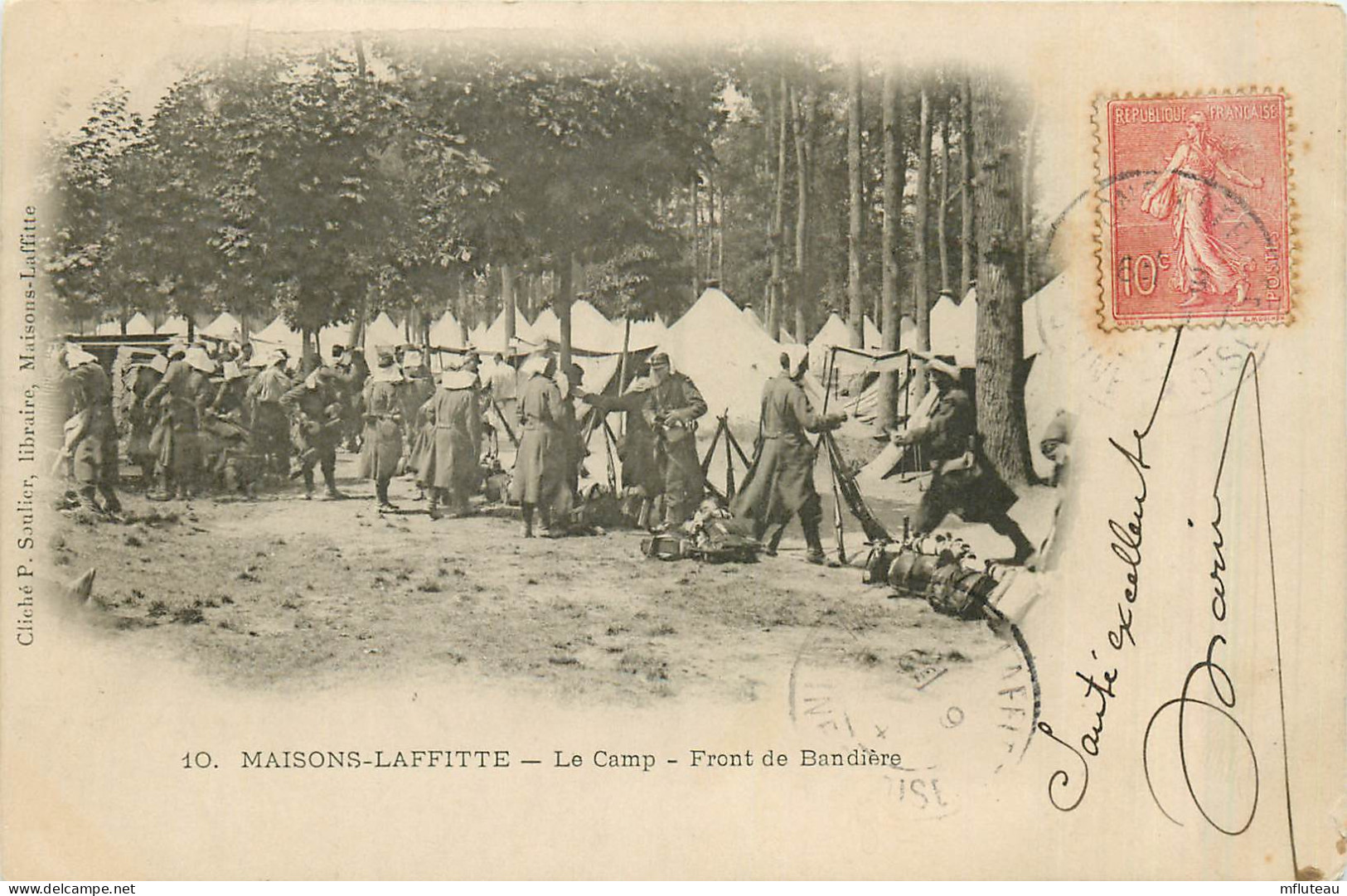 78* MAISONS LAFFITTE  Le Camp  Front De Bandieres     RL27,2005 - Barracks