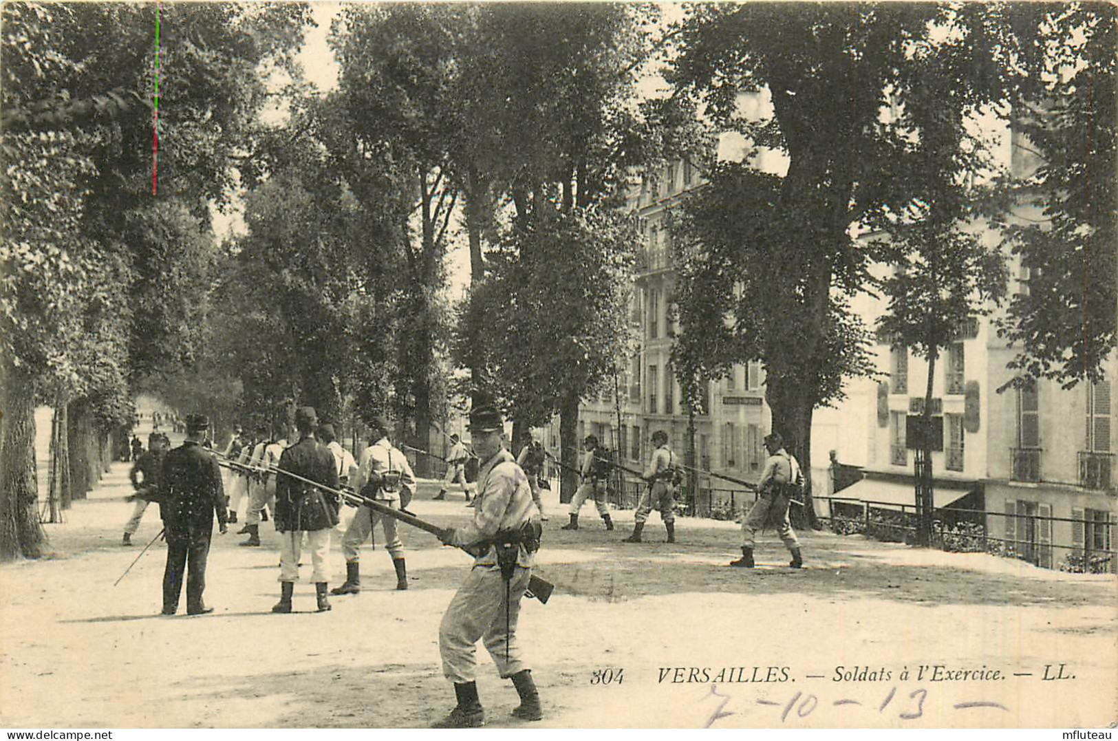 78* VERSAILLES    Soldats A L Exercice      RL27,1988 - Manoeuvres