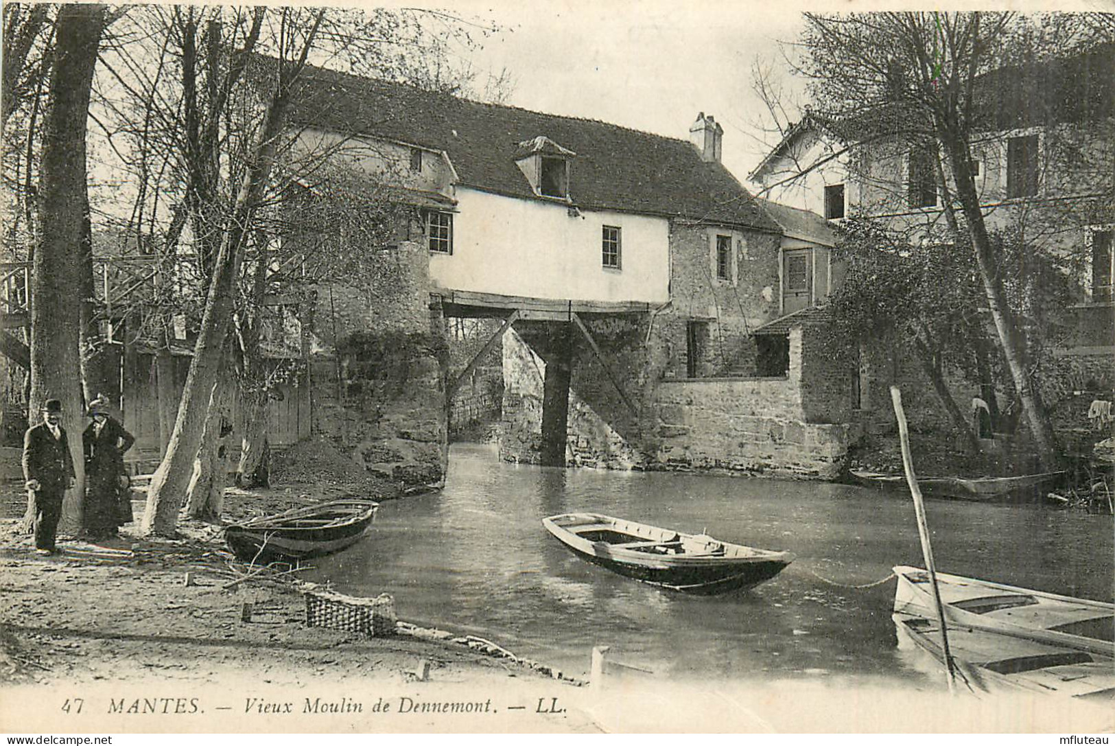 78* MANTES Vieux Moulin De Dennemont        RL27,1974 - Mantes La Ville