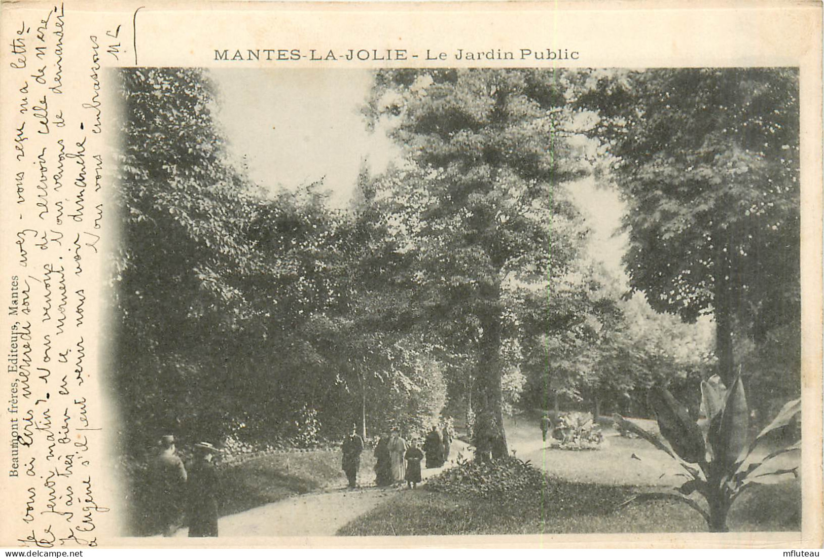 78* MANTES LA JOLIE    Jardin Public      RL27,1969 - Mantes La Jolie