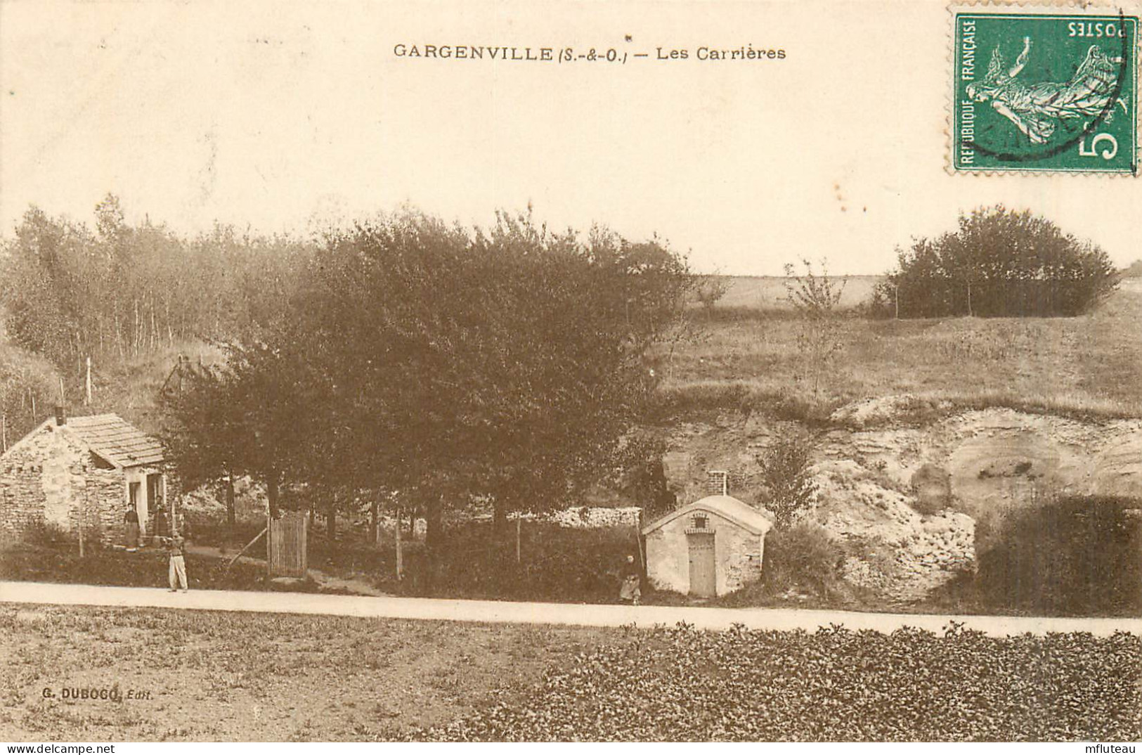 78* GARGENVILLE  Les Carrieres         RL27,1933 - Autres & Non Classés