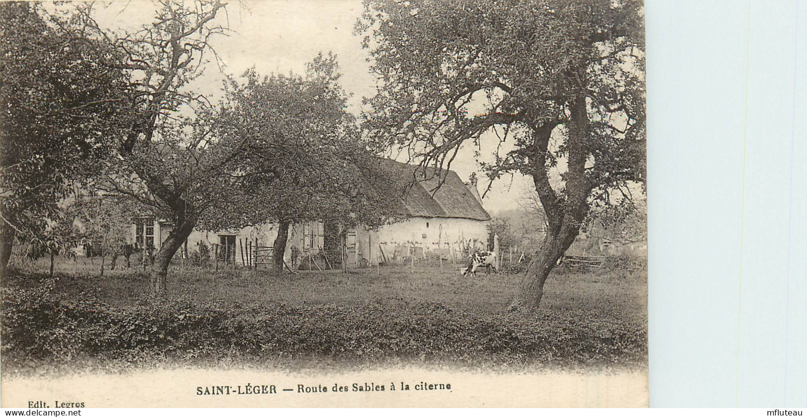 78* ST LEGER  Route Des Sables A La Citerne        RL27,1923 - St. Leger En Yvelines