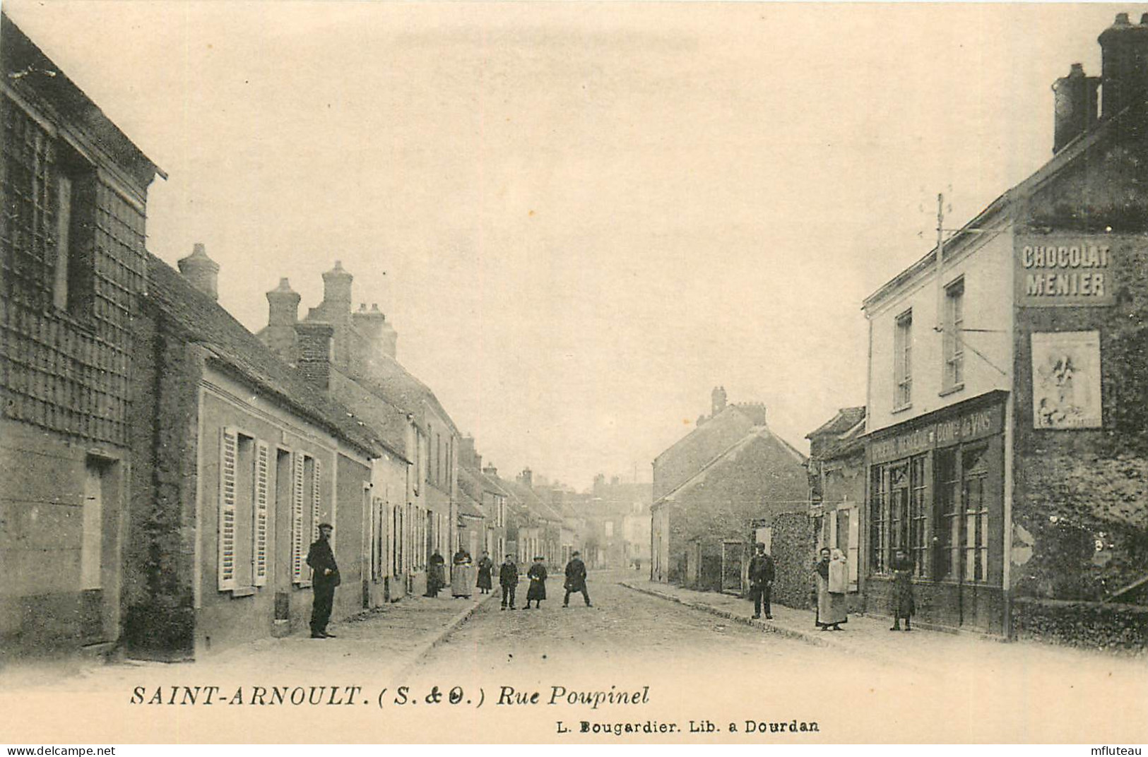 78* ST ARNOURL  Rue Poupinel       RL27,1912 - St. Arnoult En Yvelines