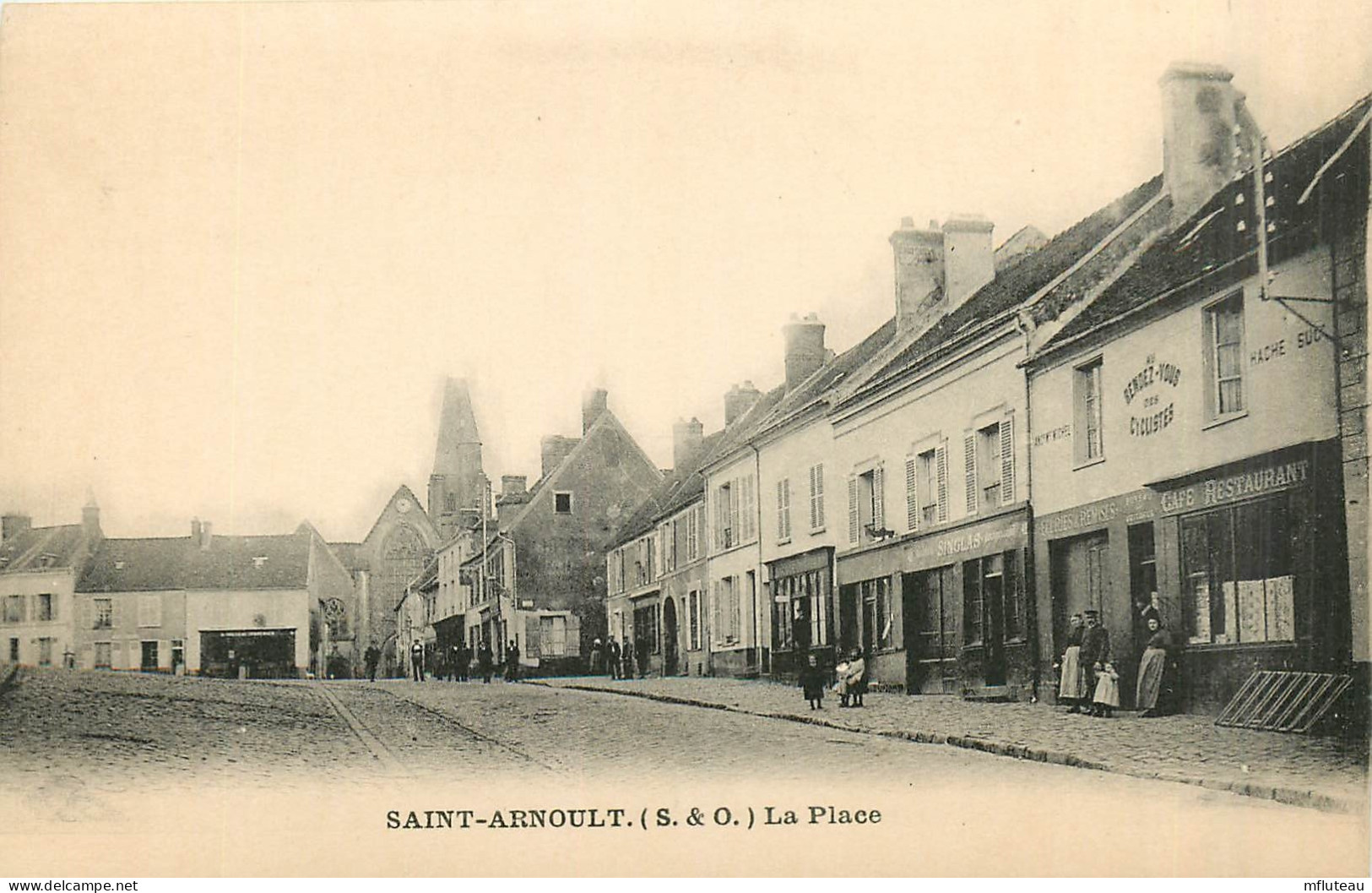 78* ST ARNOULT  La Place      RL27,1910 - St. Arnoult En Yvelines