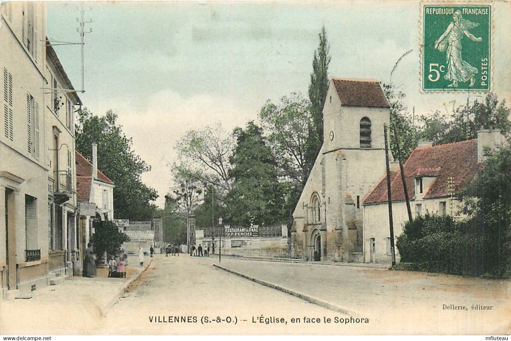 78* VILLENES  Chateau -  Sephora       RL27,1898 - Villennes-sur-Seine