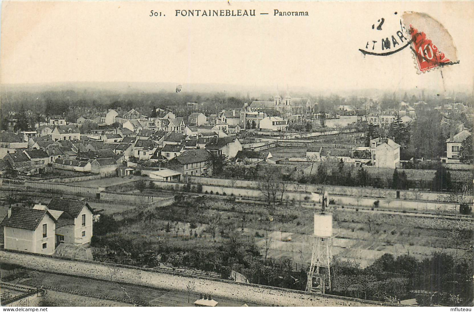 77* FONTAINEBLEAU    Vue Generale   RL27,1836 - Fontainebleau