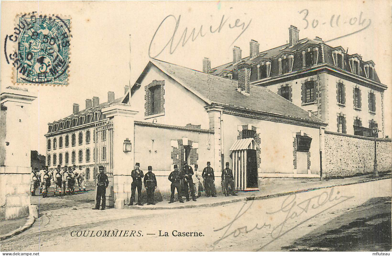 77* COULOMMIERS    La Caserne     RL27,1829 - Casernes