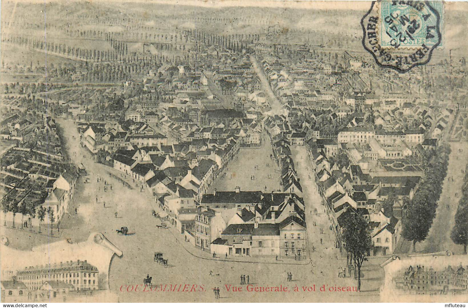 77* COULOMMIERS     Vue Generale    RL27,1831 - Coulommiers