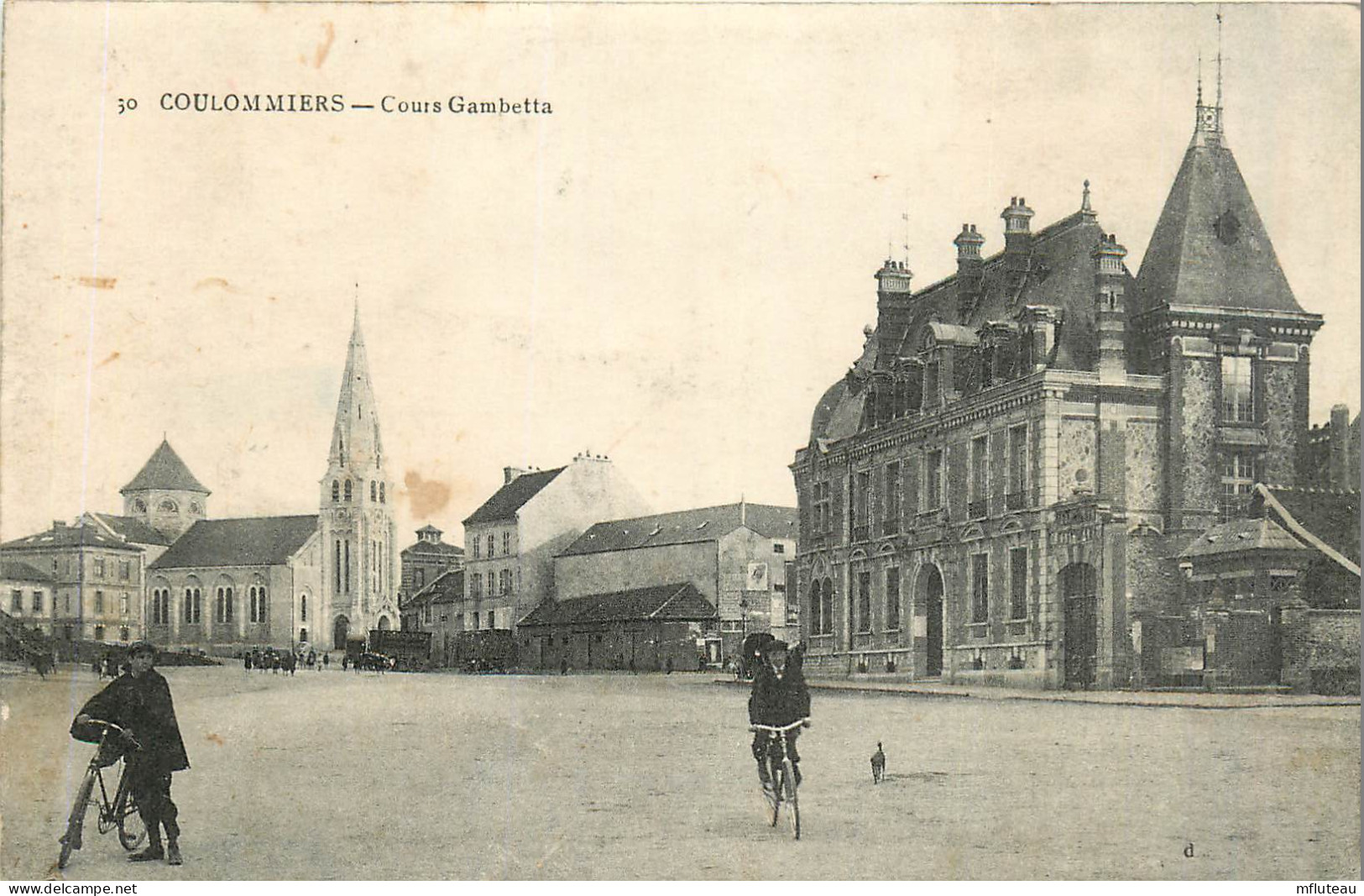 77* COULOMMIERS  Cours Gambetta       RL27,1826 - Coulommiers