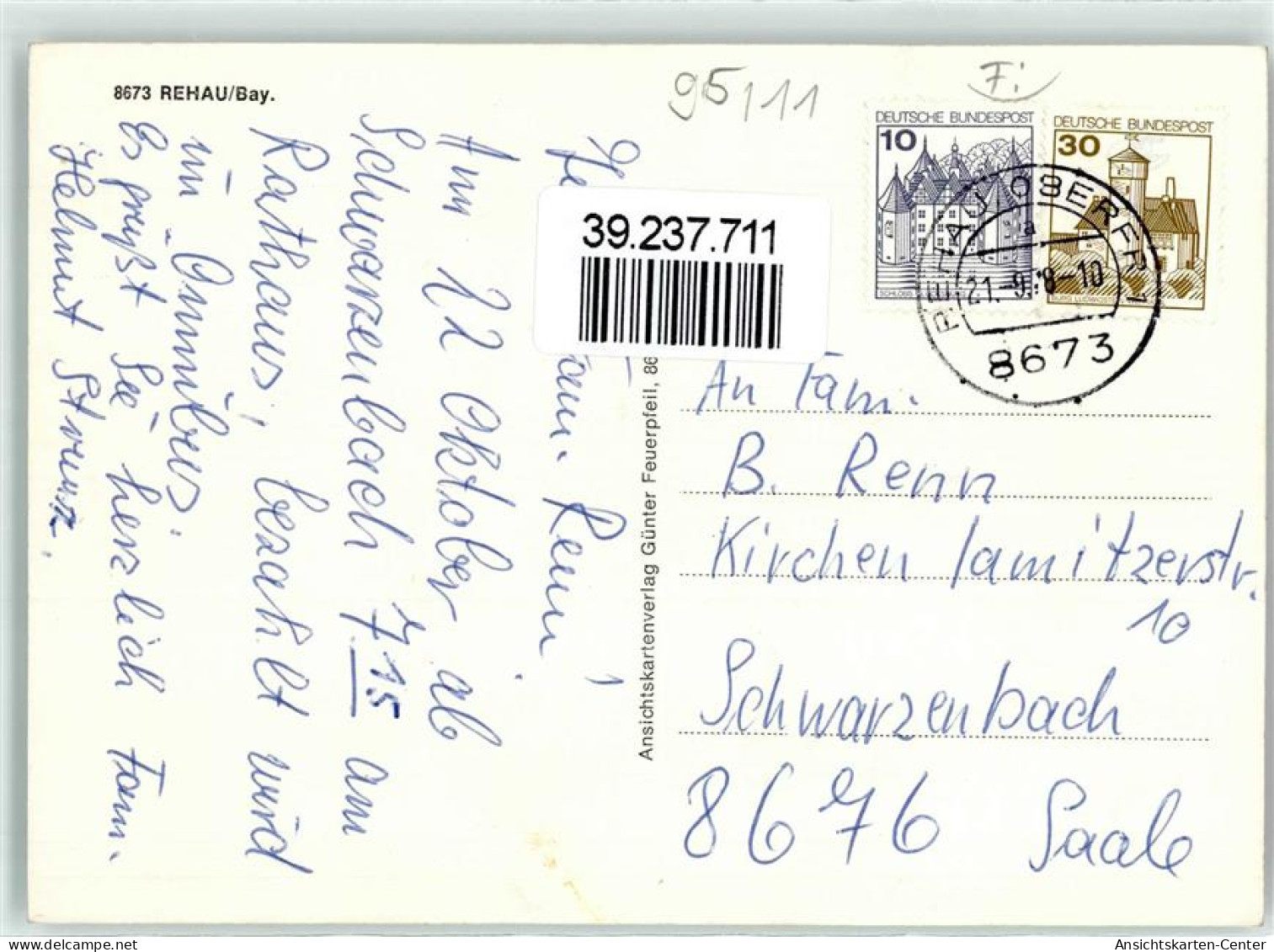 39237711 - Rehau , Oberfr - Rehau