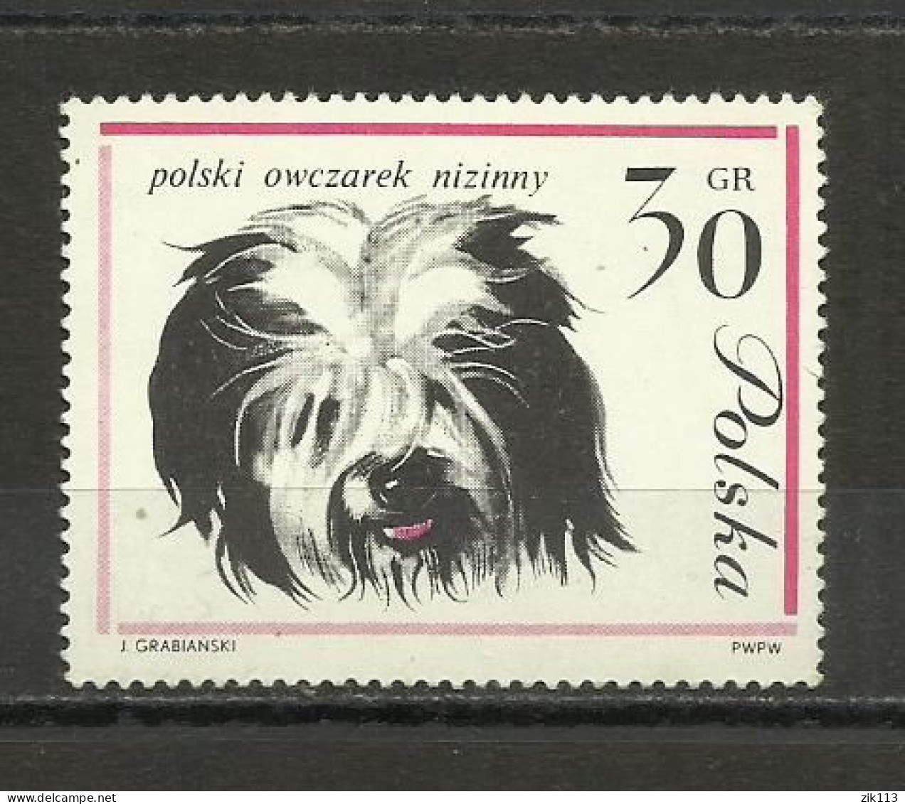 POLAND  1963 - DOGS , MNH - Unused Stamps
