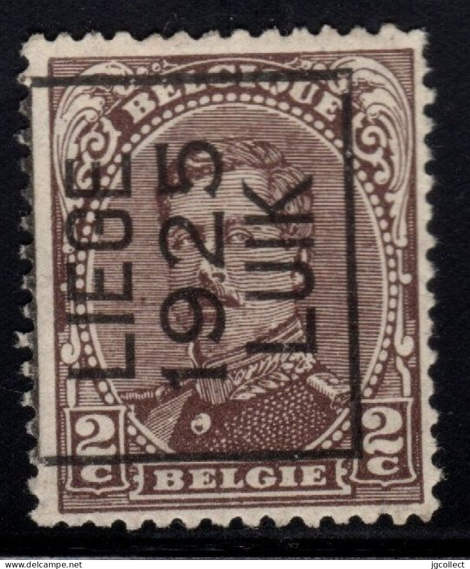 Typo 113-III A (LIEGE 1925 LUIK) - O/used - Typo Precancels 1922-26 (Albert I)