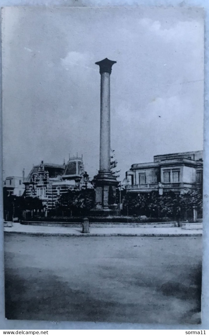 CPA EGYPTE Alexandrie, Colonne Khartum - Alexandria