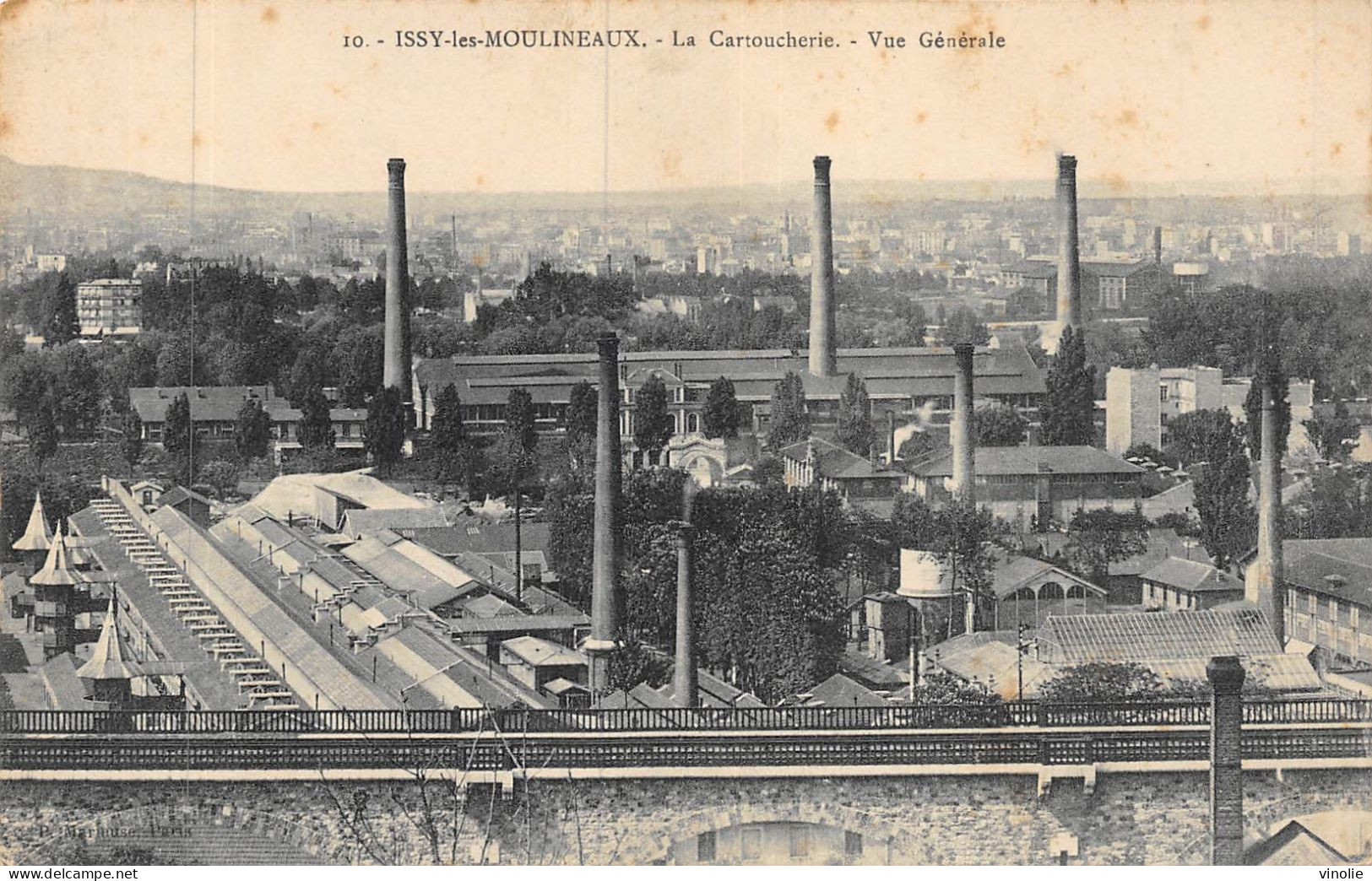 P-24-Mi-Is-2696 : ISSY-LES-MOULINEAUX. LA CARTOUCHERIE - Issy Les Moulineaux