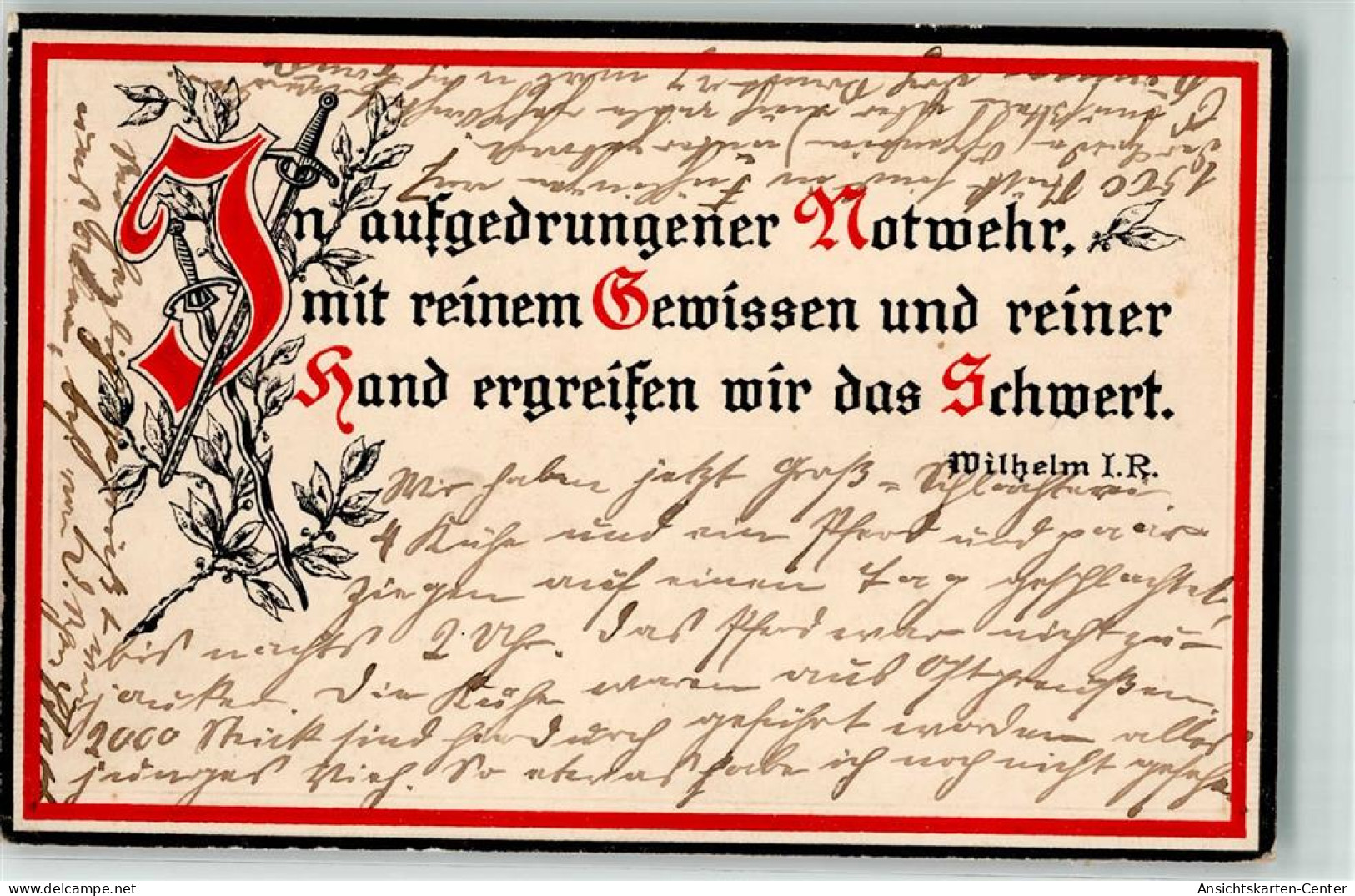 39529011 - Spruch Wilhelm I.R. Schwert Verlag Herm. Wolf S. 59 I. Rekruten Depot Ers. -Batl. Res. -Inf.  -Regt. Nr. 25  - Other & Unclassified