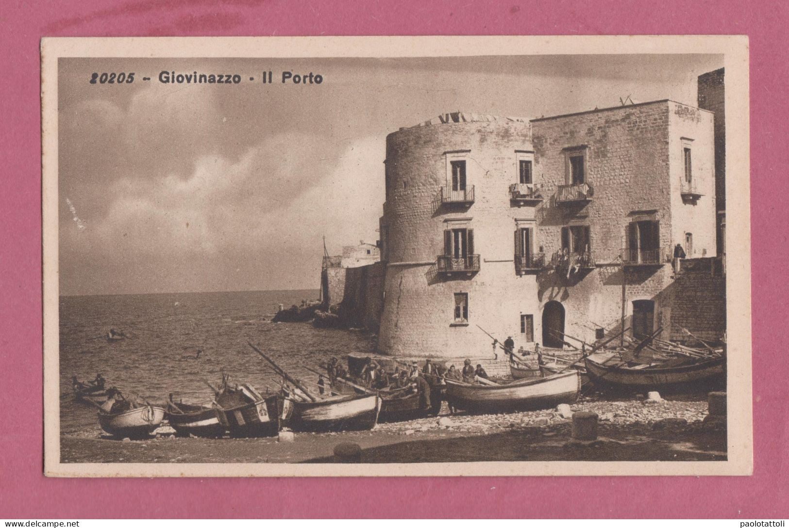 Giovinazzo. Il Porto- Small Size, Divided Back, New, Ed. Diena N° 20205 - - Other & Unclassified