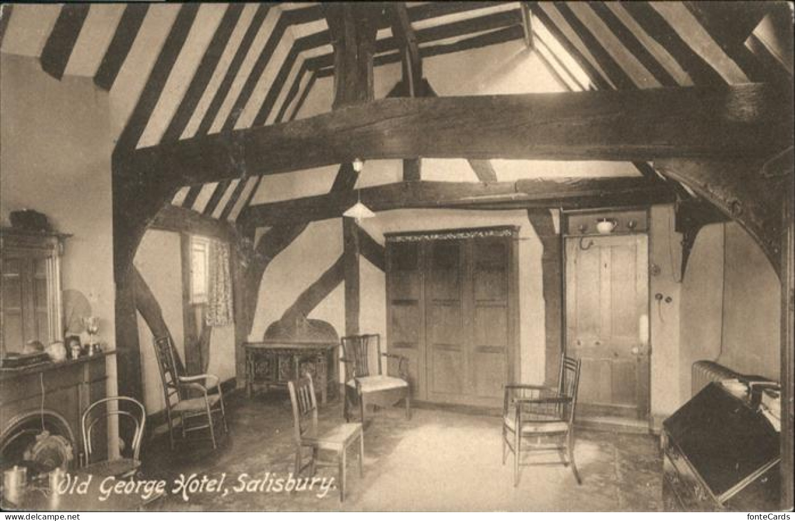 11004424 Salisbury Wiltshire Old George Hotel  Salisbury - Andere & Zonder Classificatie