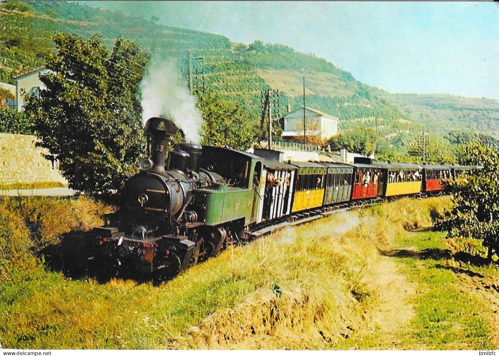 CHEMIN DE FER DU VIVARAIS - Ligne TOURNON-LAMASTRE - Le Mastrou Vers Douce Plage - Trains