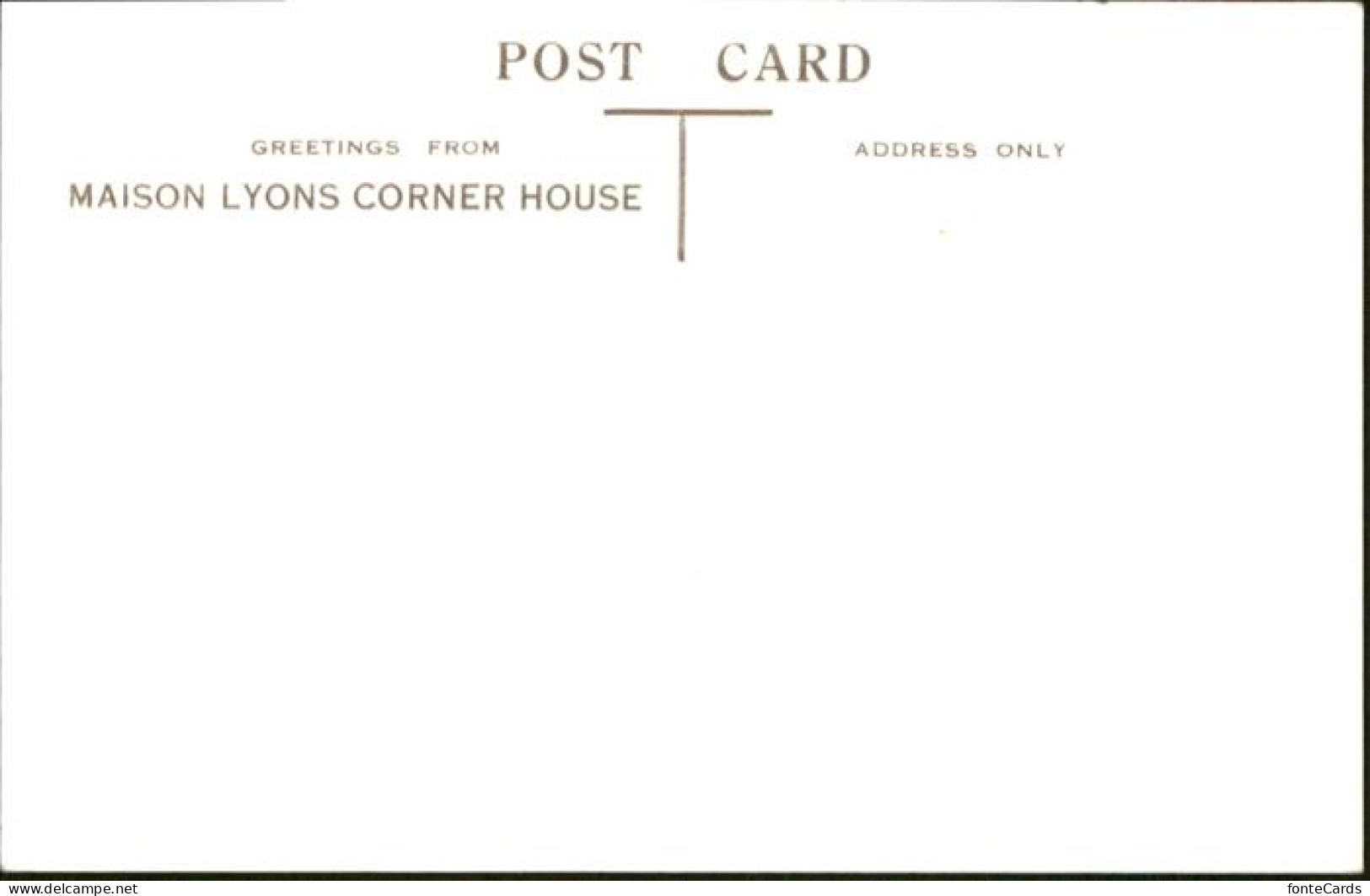 11004088 London Maison Lyons Corner House - Andere & Zonder Classificatie