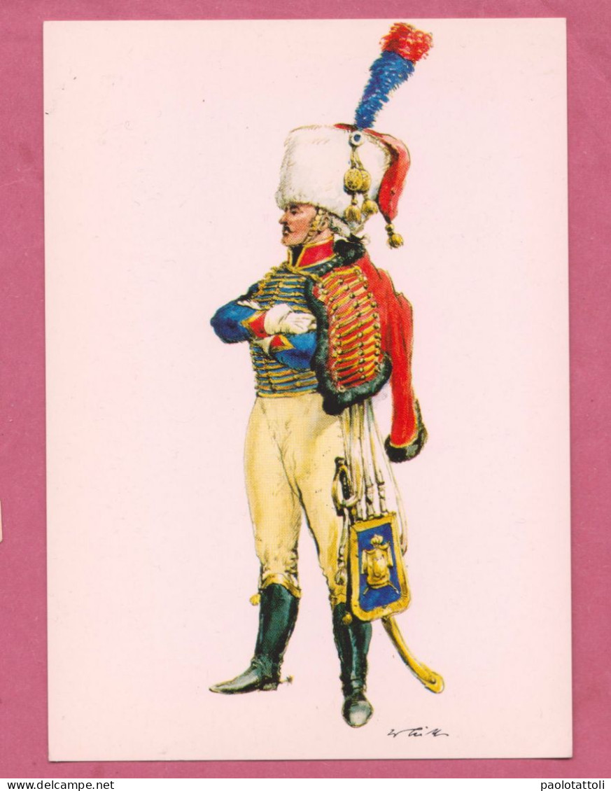 Military Uniform- Kaiserreich Frankreich 1804. Rgt Des Chasseurs à Cheval (Garde Imperiale), Trompeter. French Empire- - Régiments